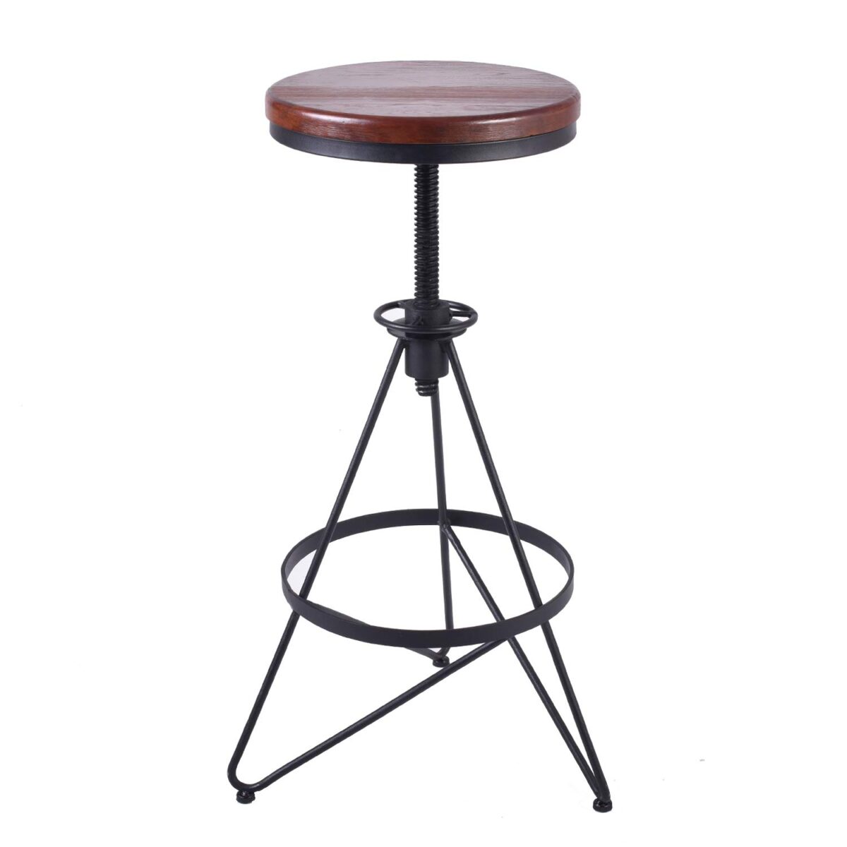 Industrial Style Vintage Bar Stool Product Image