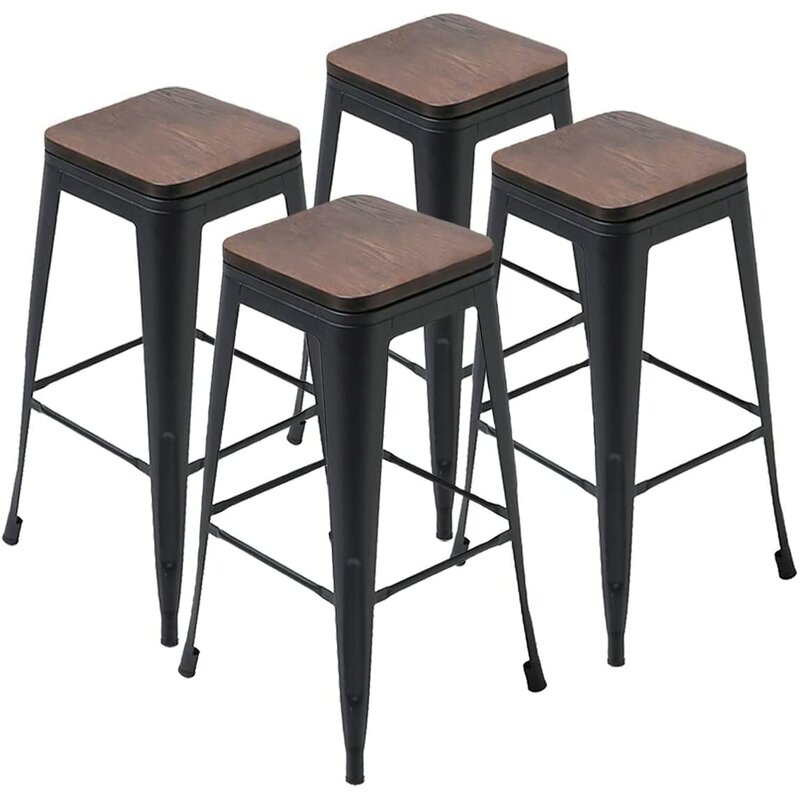 Wooden Top Bar Stool Product Image
