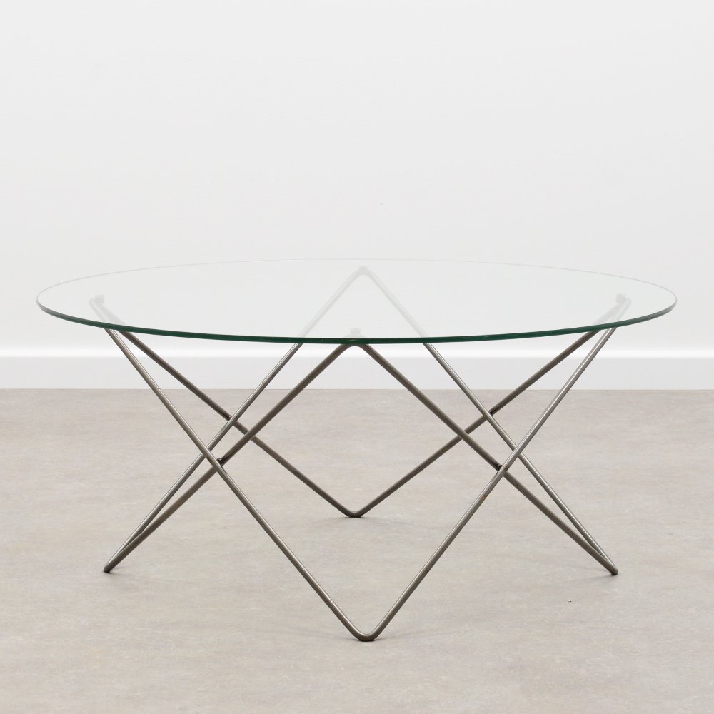 Round Glass Coffee Table Product Image
